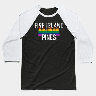 Fire Island Pines Baseball T-Shirt